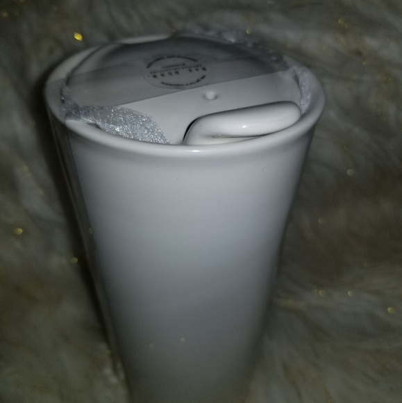 Hello Fall Ceramic Tumbler with Lid | Rae Dunn - Picture 3 of 4